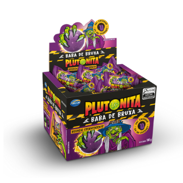 Chiclete Plutonita Baba De Bruxa 180g em Oferta na Shopee