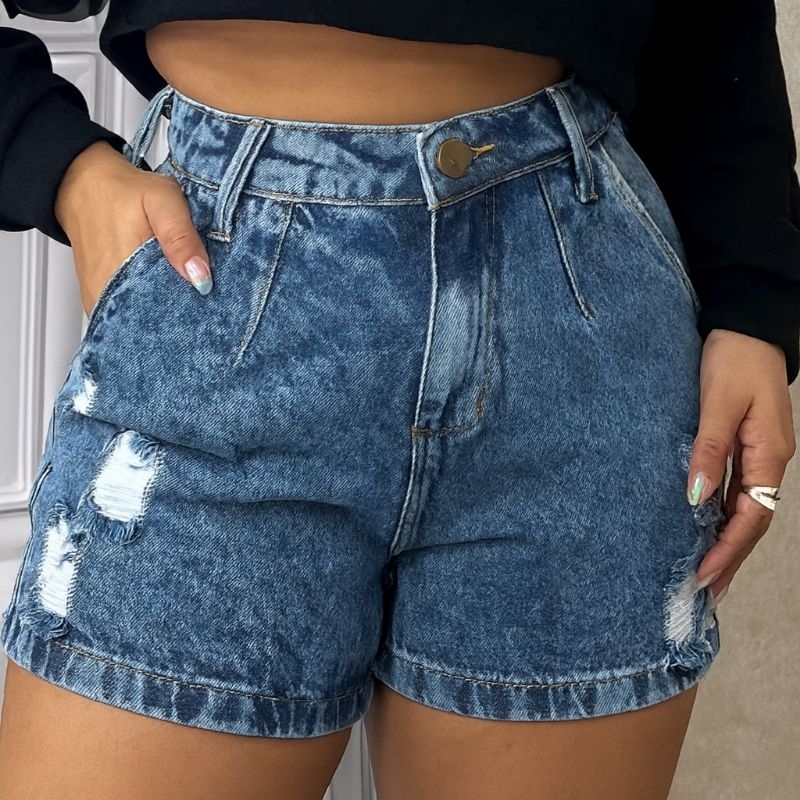 Short Boyfriend Feminino: Onde Comprar | BuscaProdutos