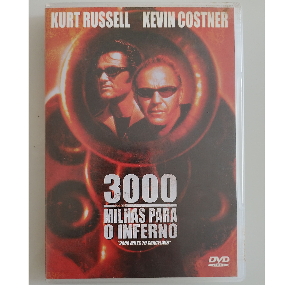 3000 milhas para o inferno - dvd - kurt russell - kevin costner