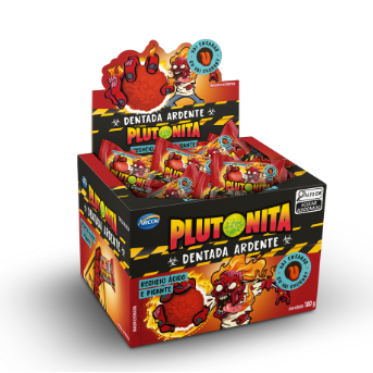 Chiclete Plutonita Dentada Ardent 180g em Oferta na Shopee