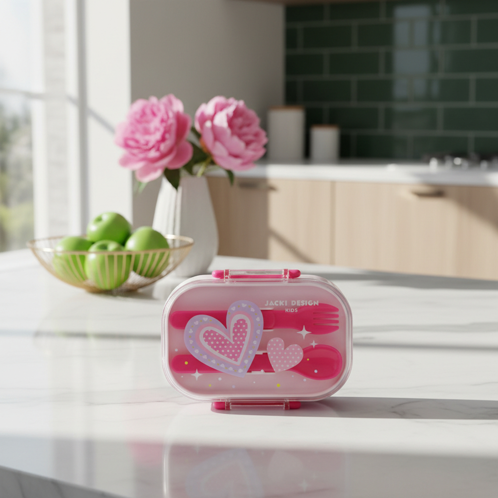 Pote p/ Lanche de 2 Andares Infantil 400ml - Jacki Design em Oferta na Shopee