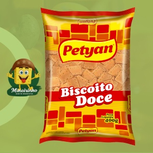 Biscoito Doce Petyan 400g Original em Oferta na Shopee