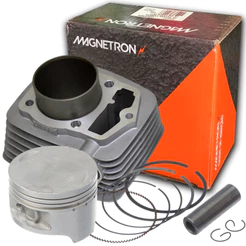Kit Motor Cilindro Pistão Anéis Cbx 200 Strada Nx 200 Xr 200 Magnetron