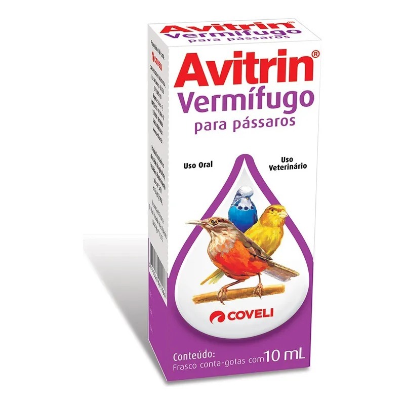 Avitrin Vermífugo 10 Ml Coveli: Onde Comprar | BuscaProdutos