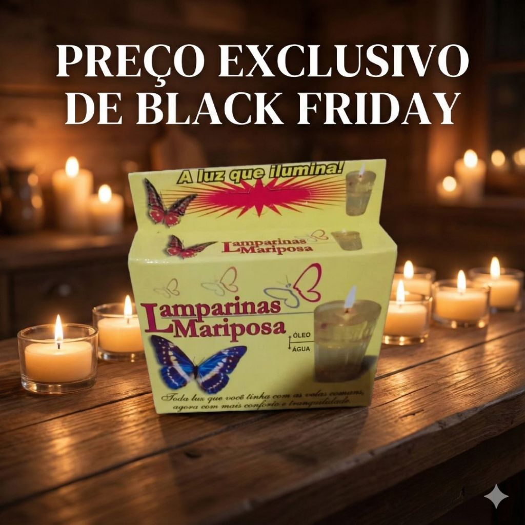 Lamparinas Mariposa Unidade em Oferta na Shopee