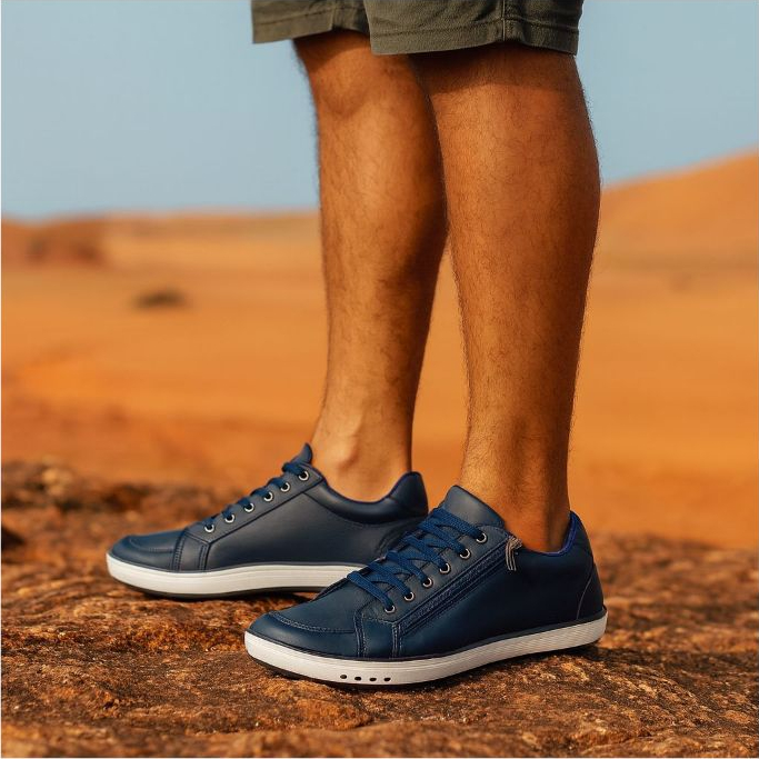 Sapatenis Casual Masculino Sola Escura Sapato esportivo tênis confortável para festas trabalho