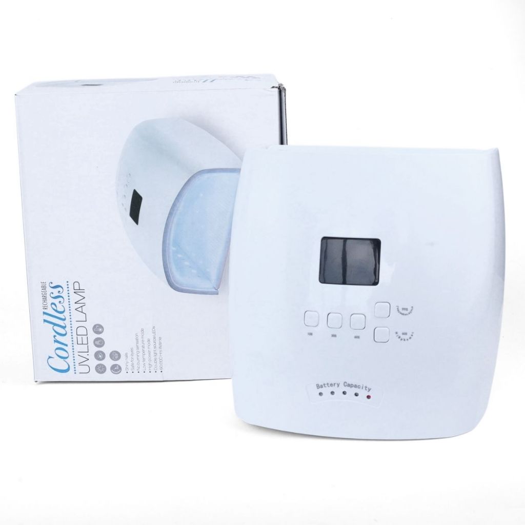 Cabine UV Sem Fio Recarregável 33 Leds Cordless S10 Secagem Unha Gel em Oferta na Shopee