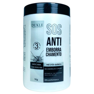 Antiemborrachamento Máscara de Reconstrução SOS Para Pré e Pós Química 1Kg Dukle Professional em Oferta na Shopee