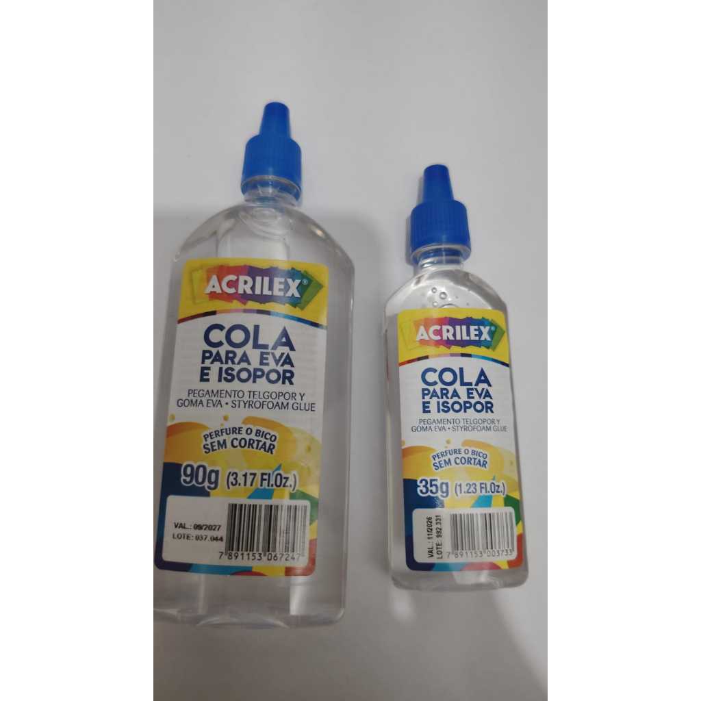 Cola Para Isopor E Eva Alta Qualidade Com 1 Unidade