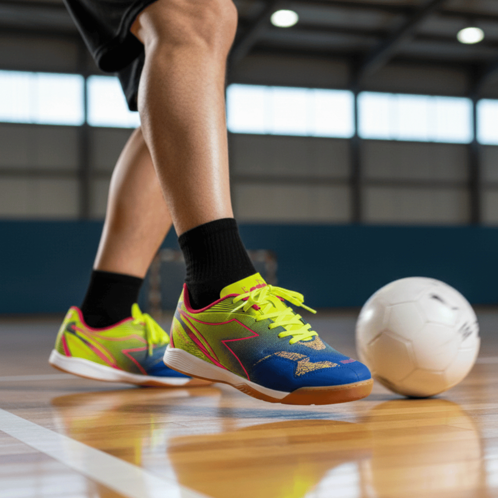 Chuteira Futsal Diadora Nazionale Elite II Adulto Quadra