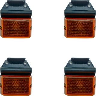 Kit de Lanterna Lateral para Caminhao Carreta Bau com Suporte Flexivel em Oferta na Shopee