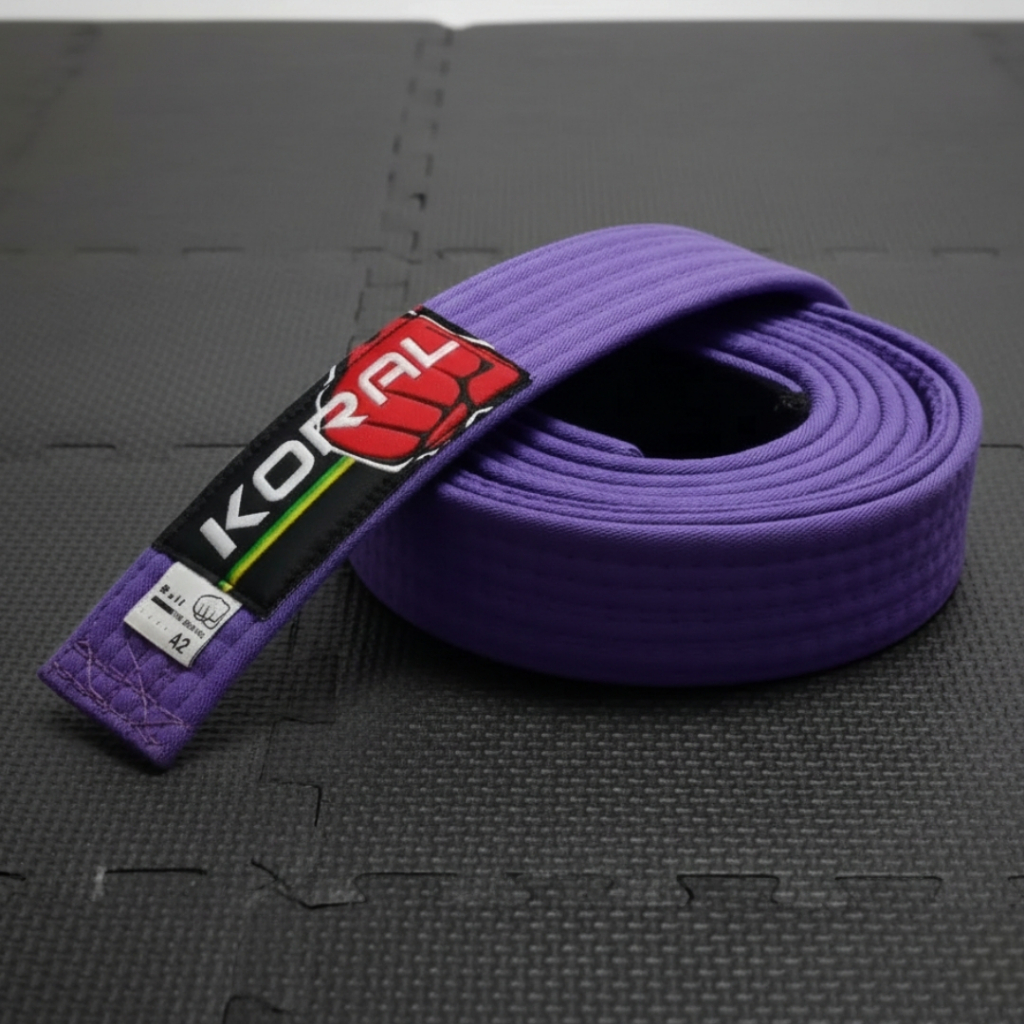 faixa roxa jiu jitsu - Koral