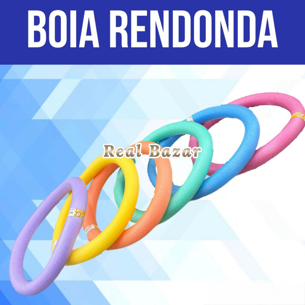 Boia Redonda Cintura  Espaguete Flutudor  Infantil  Cores Sortidas Piscina E Praia em Oferta na Shopee