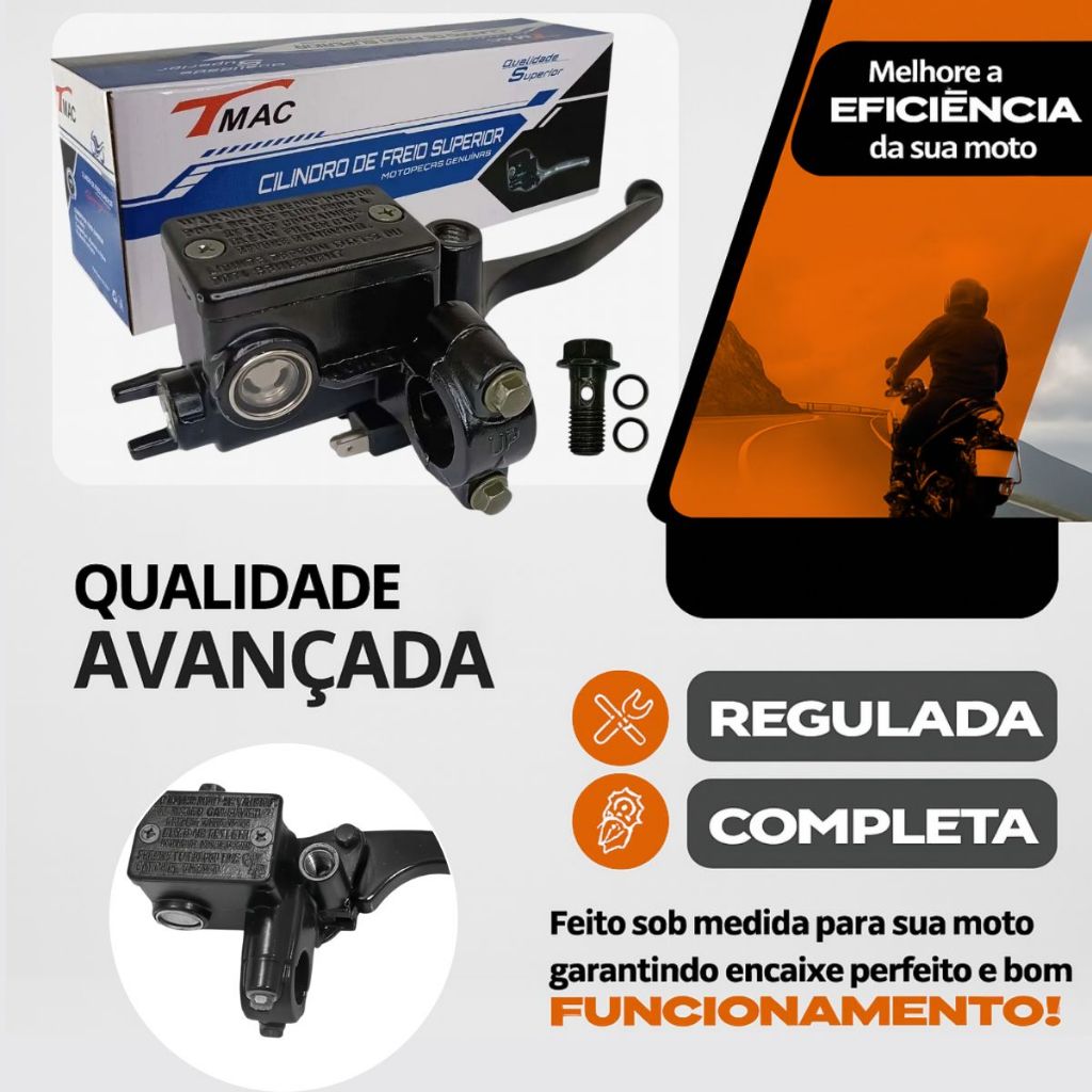 Burrinho Freio Dianteiro Cg Fan Titan 125 150 160 / Cbx 200 / Cbx 250 Twister / Cb 300 — imagem 2 de 2