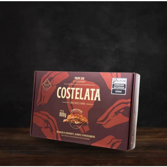 Costela Bovina Prime Rib Pronta Em Minutos Churrasco Premium 800g