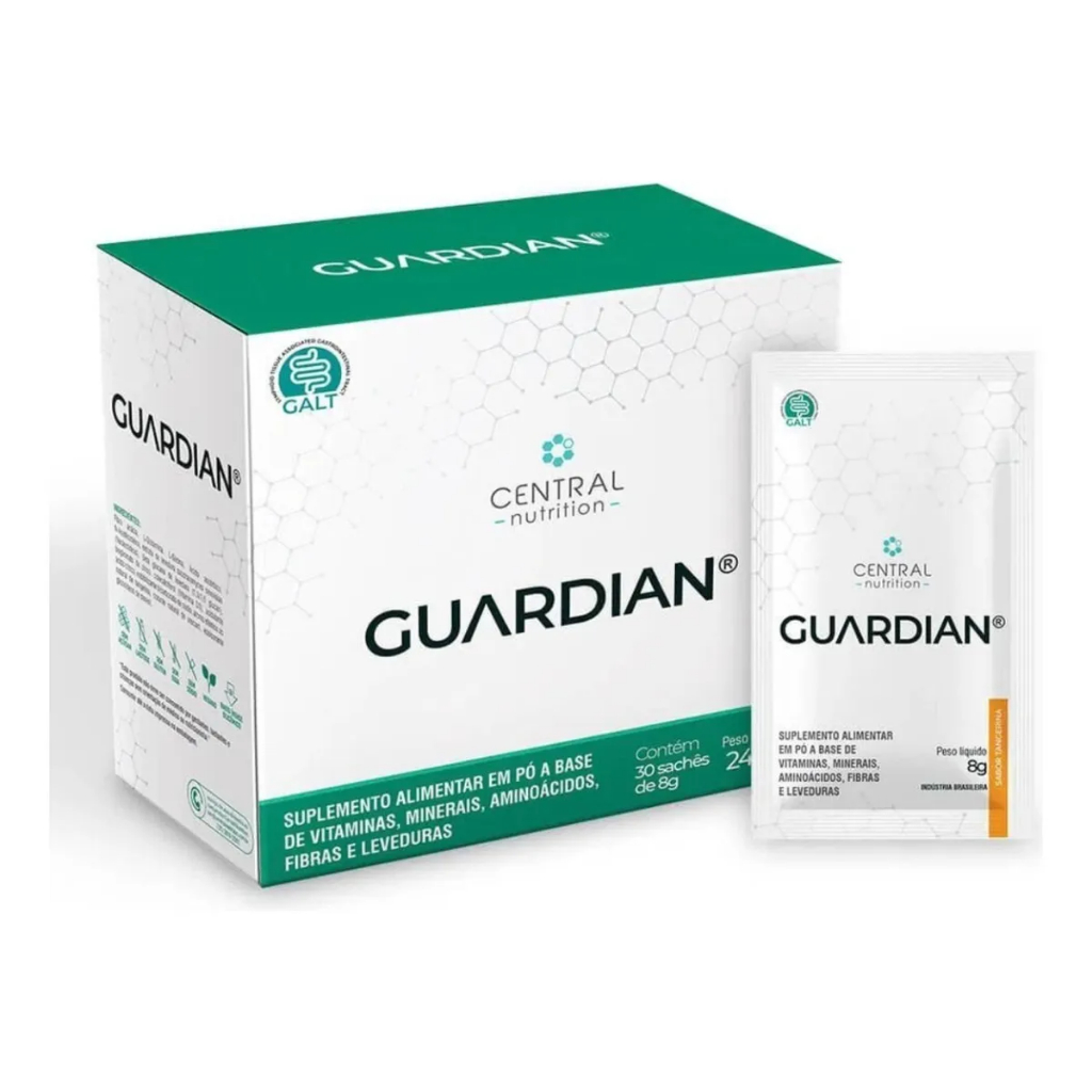 Guardian® 8,5g 30 Sachês Em Pó Central Nutrition Sabor Tangerina