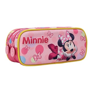 Estojo Duplo Escolar Minnie Relevo Xeryus Cód 13246 em Oferta na Shopee