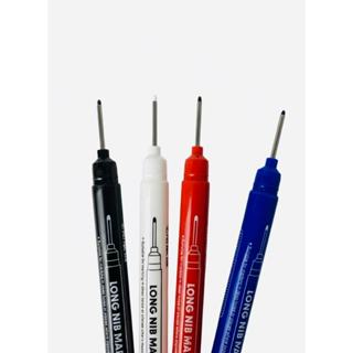 Kit de 2,3,4,6 Canetas Marcadoras Permanente Ponta Longa 20mm Para Madeira E Construção em Oferta na Shopee