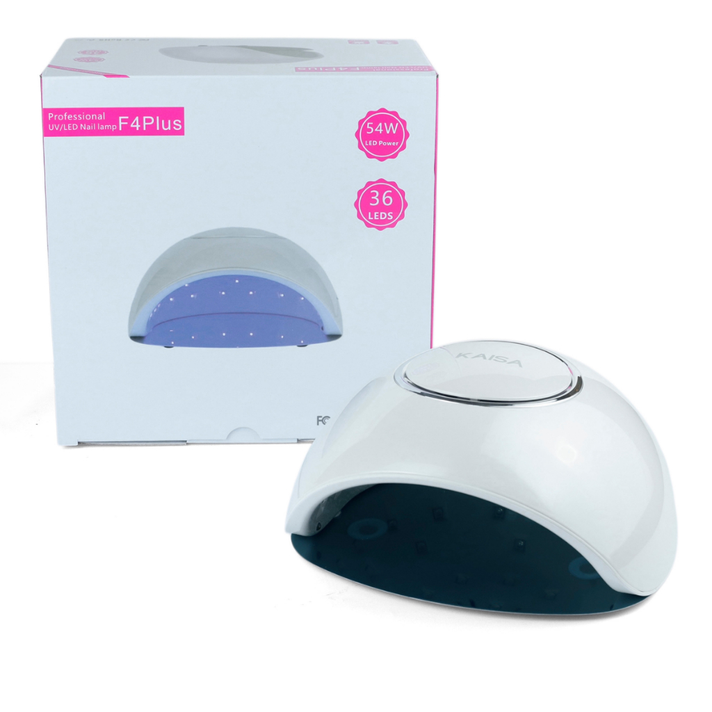 Cabine LED UV Portátil Recarregável Secagem de unhas 54W F4 Plus KAISA
