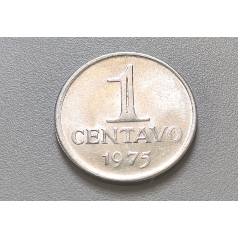 Moeda de 1 centavo 1975 Efigie