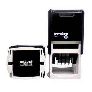 Carimbo Datador Q40 Impressão 40x40 Com Espaço Para Texto Preto Preto em Oferta na Shopee