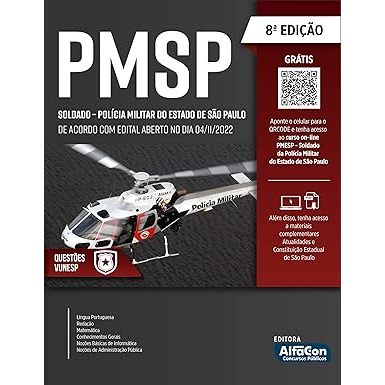 Livro Apostila - Soldado da Polícia Militar do Estado de São Paulo - PMSP - 8ª Edição