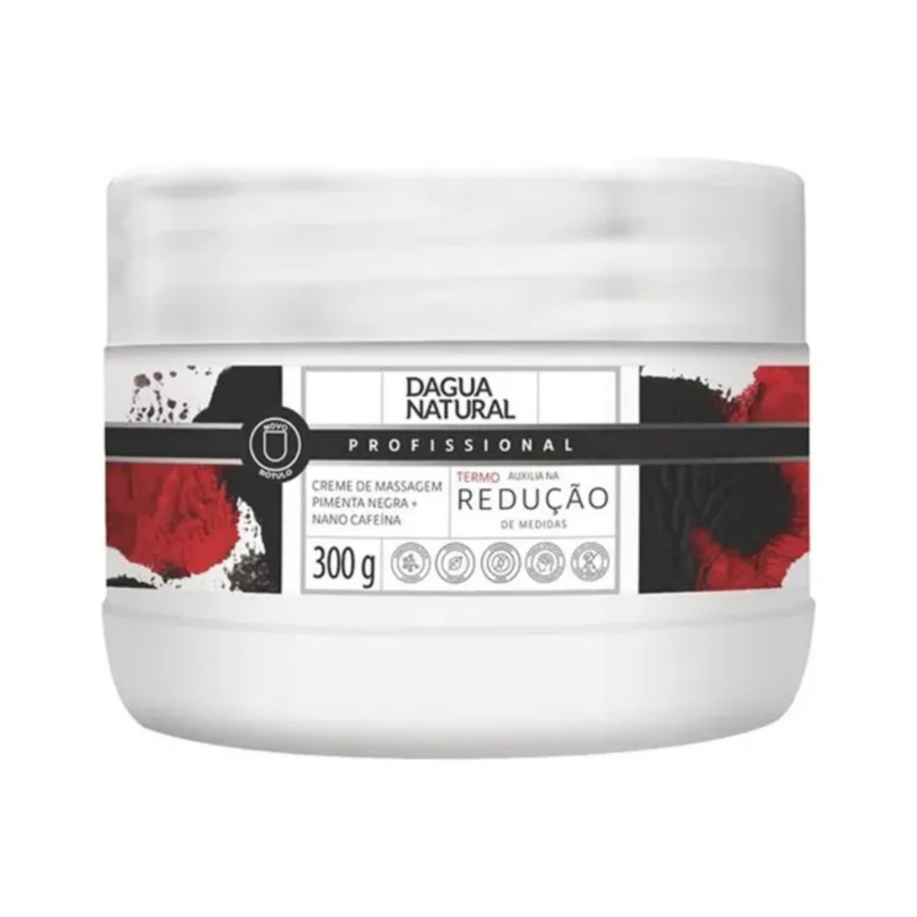 Dagua Natural Profissional Creme de Massagem 300g Pimenta Negra em Oferta na Shopee