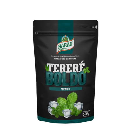Terere Boldo Menta 500g - Barão de Cotegipe