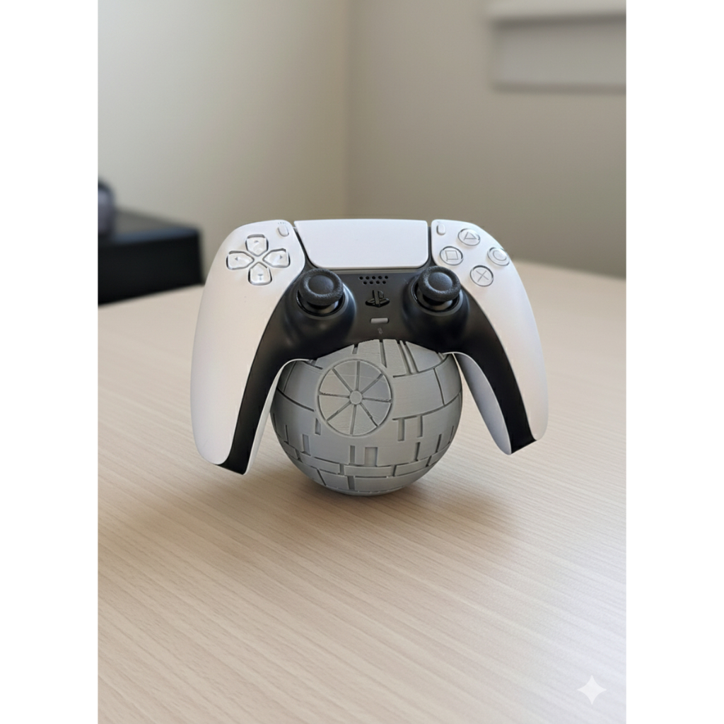 Suporte controle ps5 star wars estrela da morte