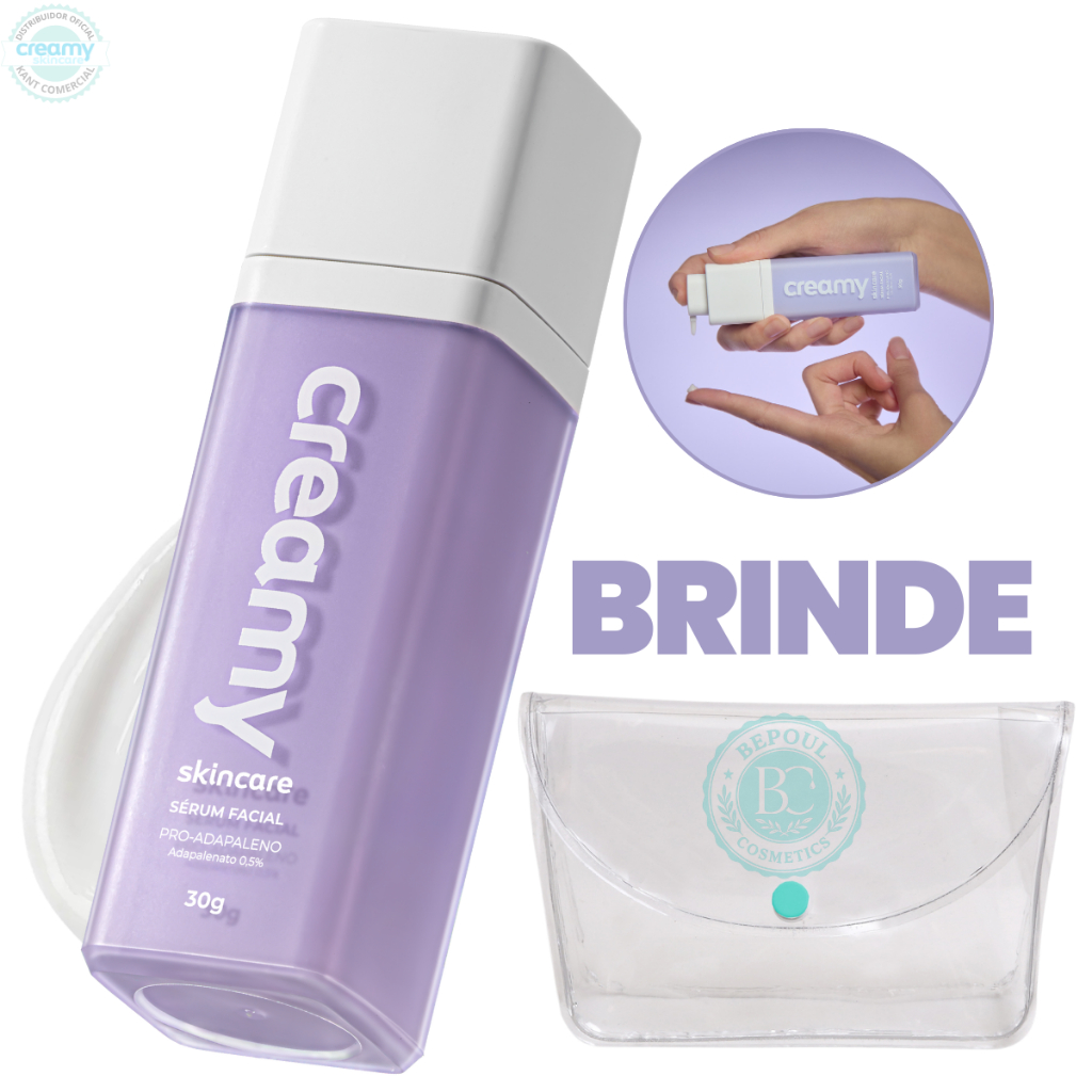 Sérum Antiacne Adapaleno Creamy: Onde Comprar | BuscaProdutos