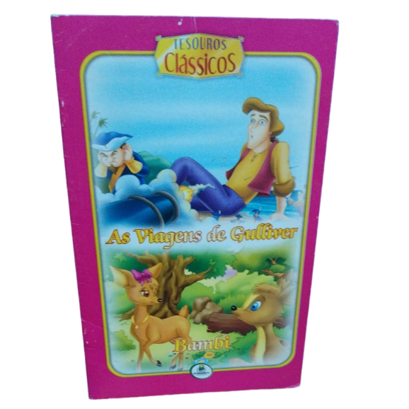 As Viagens de Gulliver / Bambi - Tesouros Clássicos Editora Brasileitura
