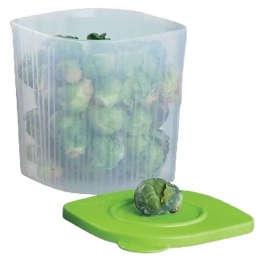 FRESH BOX QUADRADO 1L VERDE SALSA - TUPPERWARE