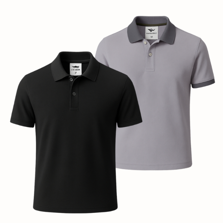 Kit 2 Camisas Polo Masculinas P ao GG – Conforto, Estilo e Alta Qualidade