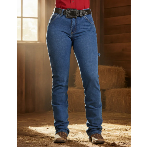 Calca Jeans Country Feminina Radade Country Cf Carpinteira