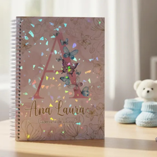 CADERNETA DE VACINAÇÃO ALFABETO COM NOME em Oferta na Shopee