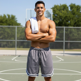 Shorts Americano Dry Fit Masculino Bermuda Com Cordão Tecido Leve Moda Fitness Conforto e Elegância em Oferta na Shopee