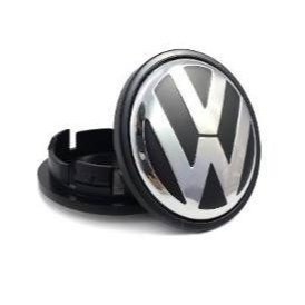 kit 4 Calotas do Meio Centro De Roda 51mm Volkswagen /gol G5