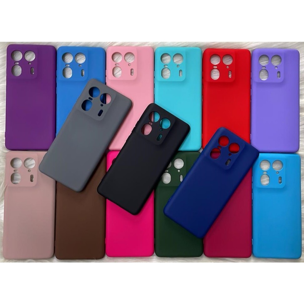 Capa Capinha Para- Edge 50 Ultra - Motorola Silicone Aveludado