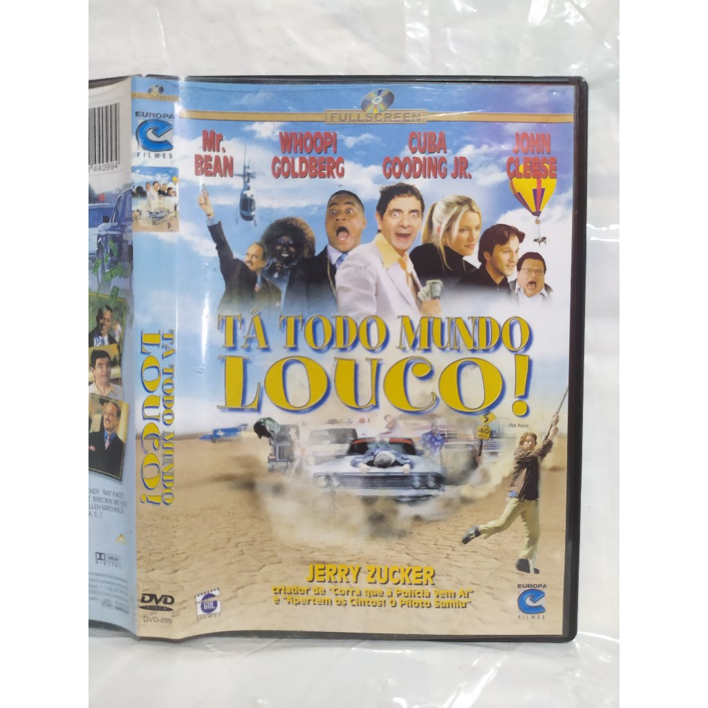Dvd tá todo mundo louco 2001