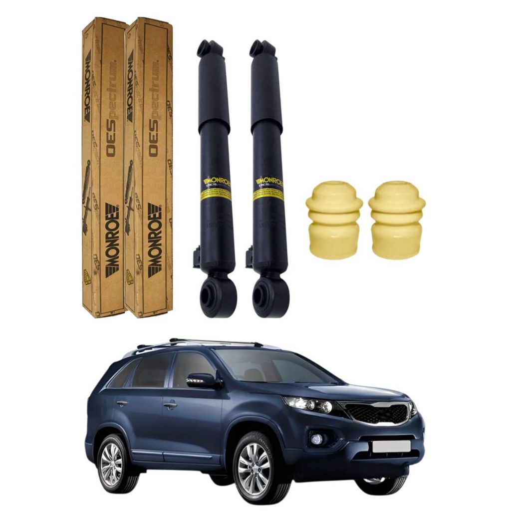 PAR AMORTECEDOR TRASEIRO SORENTO 2010 A 2013 MONROE + KIT