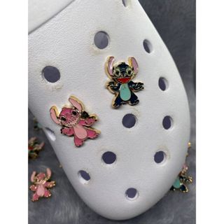 Par ou Unidade  Pins/Bottons Acrilico Para Babuche - Stithc e Angel em Oferta na Shopee