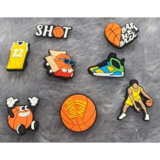 Kit 3 A 5 Peças Pins/Bottons Emborrachados Para Babuche - Basquete em Oferta na Shopee