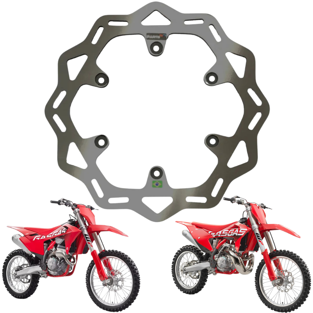 Disco De Freio Traseiro Gasgas Mc Mc-f Ec Ec-f Ex Ex-f 125cc A 500cc 2021 - 2026 Motocross Enduro