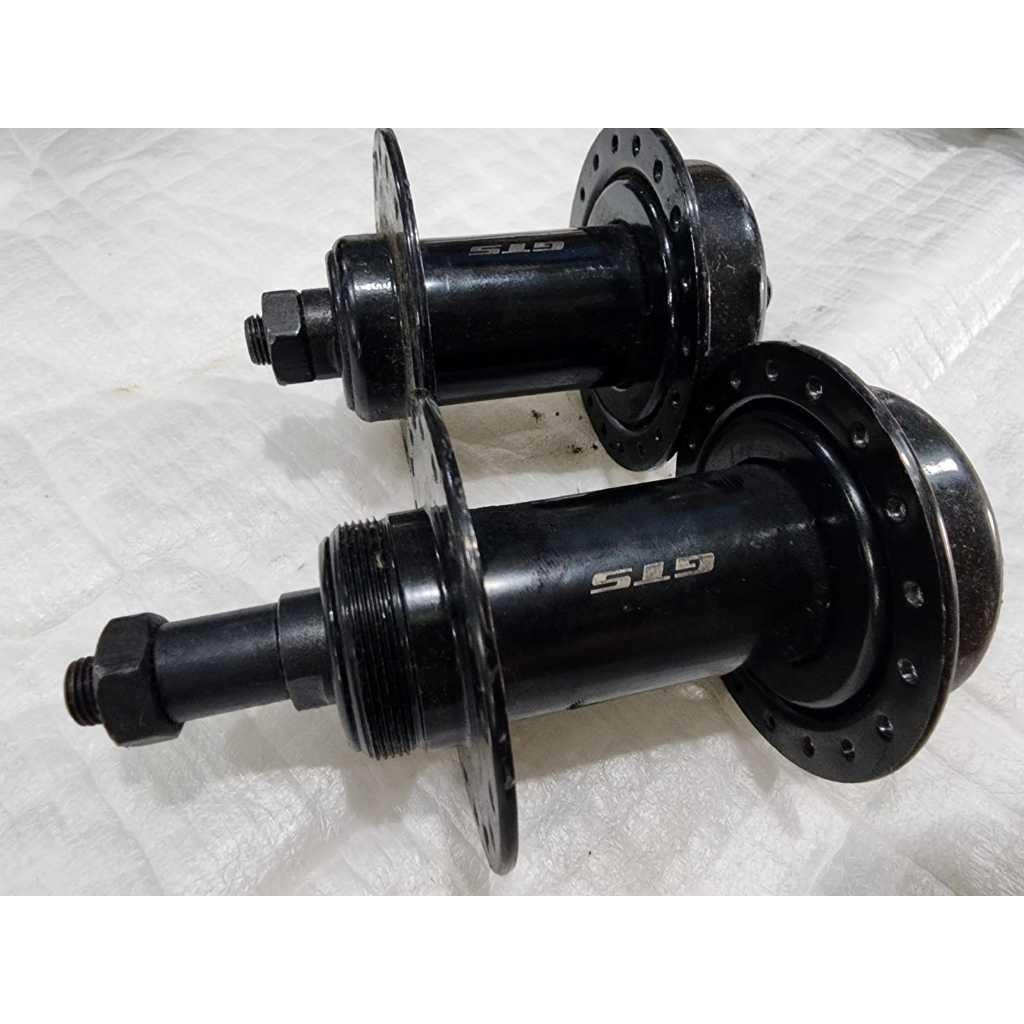 par de cubo gts esfera para disco 36 furos aço eixo passante de mostruario com micro detales sem as blocagens