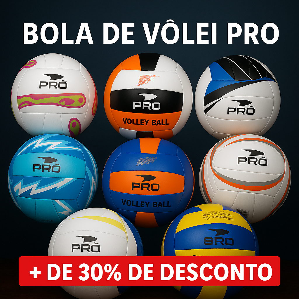 Kit Bola Vôlei Oficial Quadra Areia Praia Jogo Treino + Bomba de Ar Recreação Escolar Esporte Lazer
