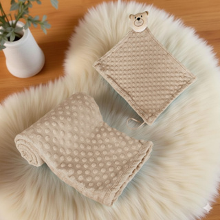 Mantinha de Bebê Manta Cobertor c/ Naninha Menino Menina Infantil Premium 02 Peças em Oferta na Shopee