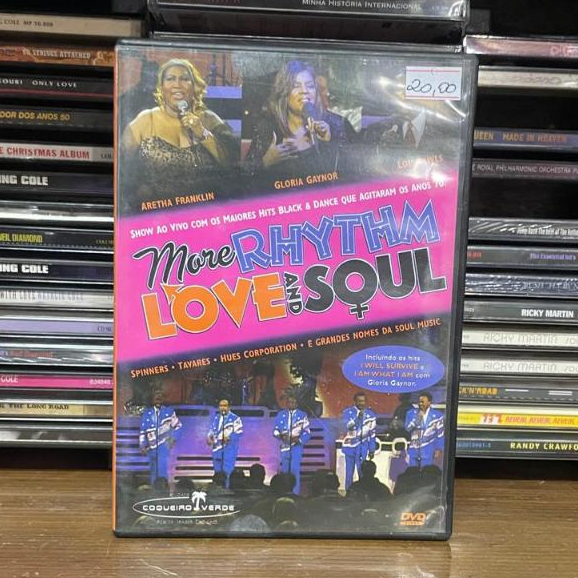 DVD MORE RHYTHM, LOVE AND SOUL