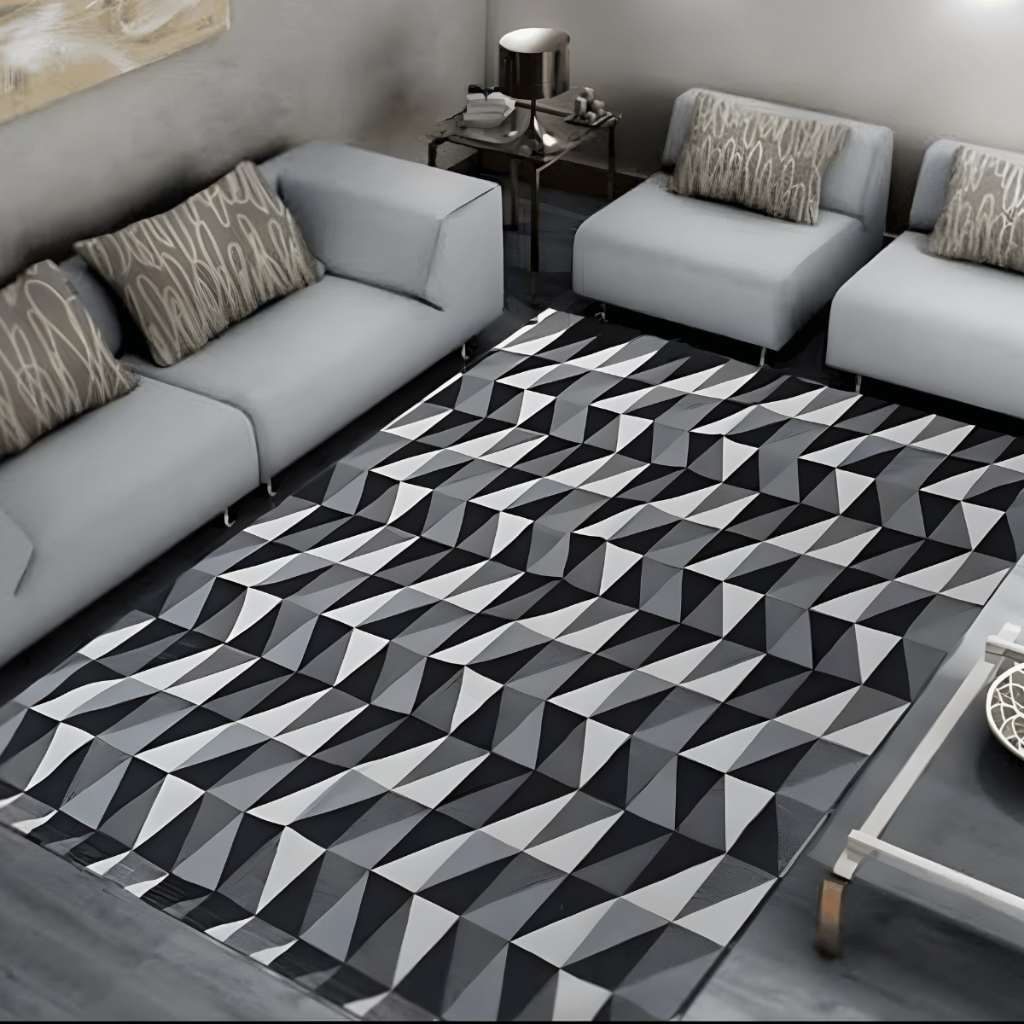 Tapete Jacquard Antiderrapante 1,50x1,40 M Para Sala Escritório Quarto Decorativo em Oferta na Shopee