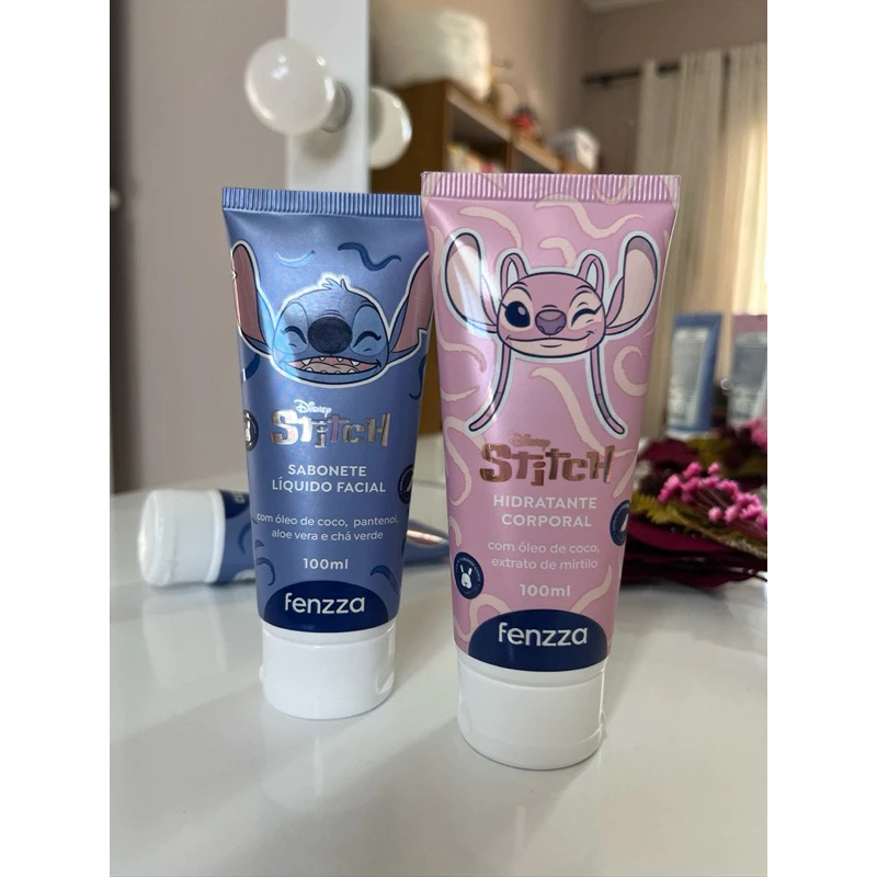 Sabonete Hidratante Stitch Angel 100ml Cabe Na Bolsa - FENZZA