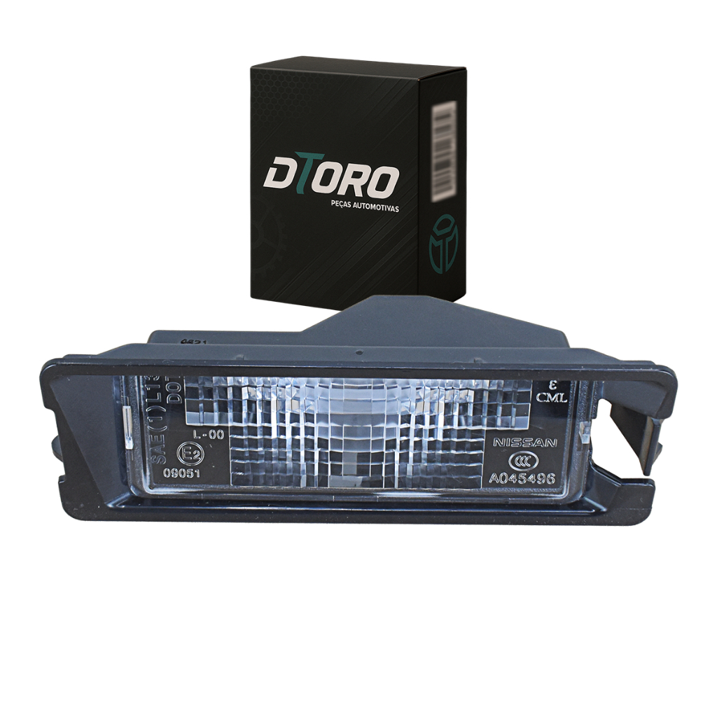 Lanterna Luz Placa Nissan March 1.0 1.6 2012 A 2020 em Oferta na Shopee